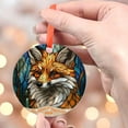 thumbnail image 4 of Fox 70 Christmas Ornament, Xmas Hanging Ornament, Mother’S Day Ornament, Valentine Ornament Gift, Celebration Hanging Decor, Keepsake 2025, 4 of 5