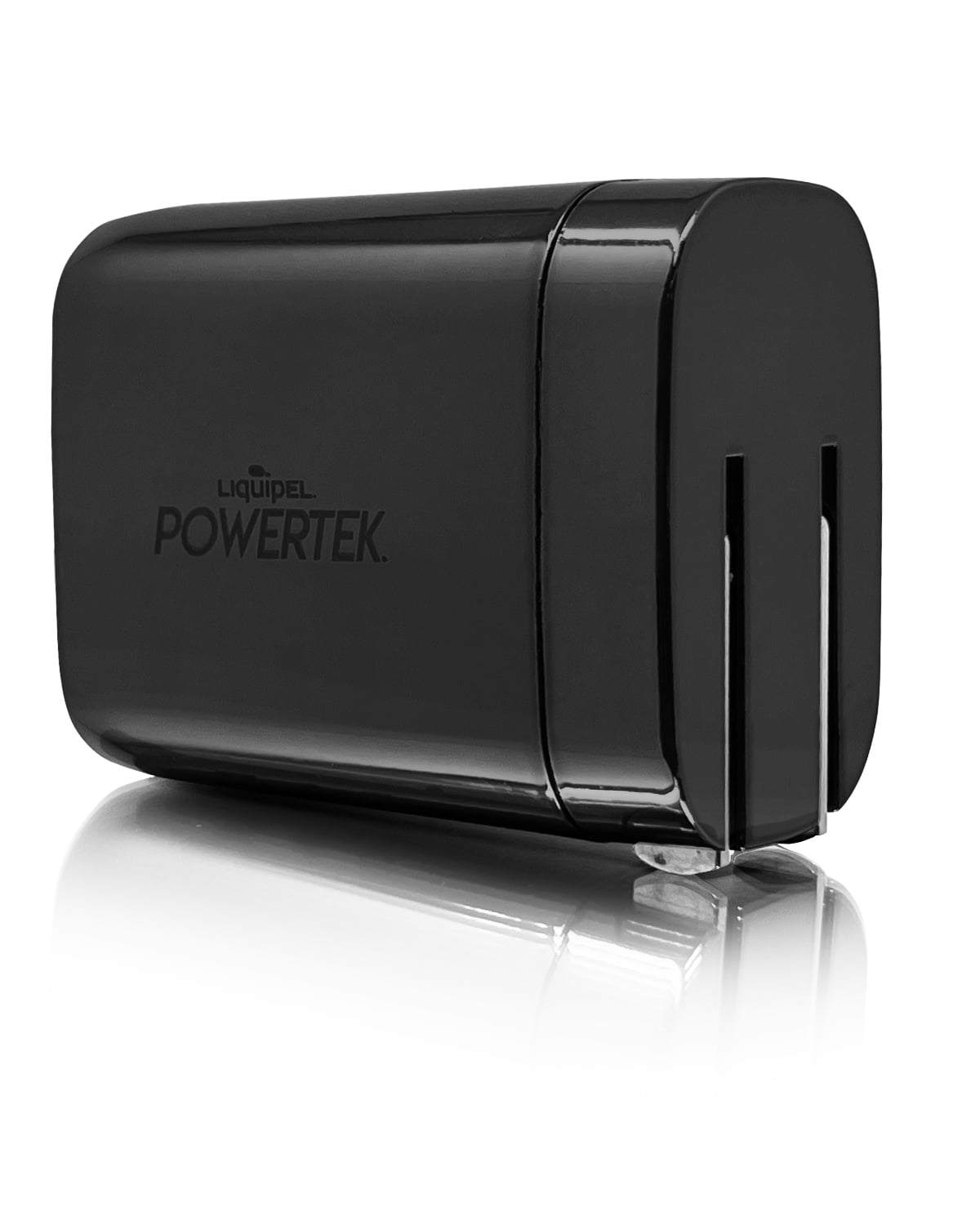 Liquipel Powertek 38W PD USB C 20W and USB A 18W Dual Port Wall Charger, Fast Charging Phone Wall Block Power Adapter Cube and Foldable Plug, Compatible with iPhone, iPad, iWatch, Galaxy, Android
