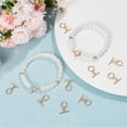 thumbnail image 4 of 12 Sets 18K Gold Plated Brass Round Toggle Clasps T Bar OT End Fasteners Closure Clasps Jump Rings Connectors for DIY Bracelet Necklace Jewellery Making Craft Supplies Findings Gifts 12.5mm, 4 of 5