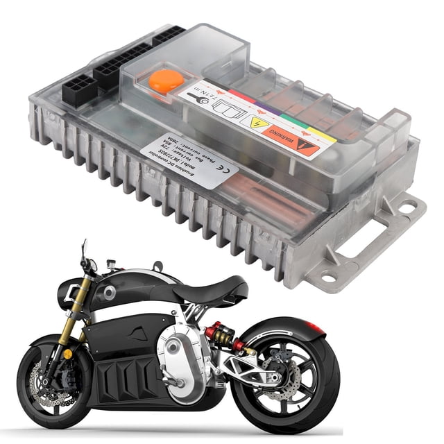 Controlador de Velocidad de Motor Eléctrico Sin Escobillas DE, Controlador de motor de motocetreta Eléctrica de Aleación de aluminio DK722280S 72V 72V Con UNA CUBIERTA