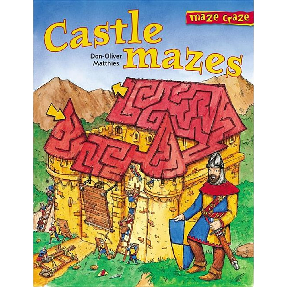 Castle Mazes Maze Craze (Paperback)