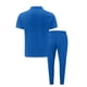 thumbnail image 3 of Camisas de Manga Corta para Hombres Turndown Collar 2 Piezas con Pantalones, Casual Hogar Y Uso Diario, Conjuntos Cortos para Hombres, 3 of 4