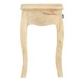 thumbnail image 5 of Solid Wood Bedside Table - 11x11x18.1 Rustic Nightstand - Bedroom Side Table with Drawer - Durable Wood End Table - Living Room Accent Furniture, 5 of 9