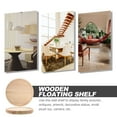 thumbnail image 2 of OULII 2Set Nordic Style Floating Shelf For Homeowners Bedroom Bathroom Garage Office 15X6In, 2 of 4