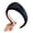 Black, variant on Women Headband Wide Brim Satin Triangle Headband Face Shaping Makeup Washing Hair Hoop Non-Painful Daily Hair Accessory