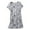 Grey Owl, variant on Defitshape Women's Cotton Nightgowns & Sleepshirts Patterned Night Dress Sleepwear Summer Soft Sleep Shirt Short Sleeve Pajama Dress Cute Cartoon Grey Cat Medium
