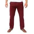 thumbnail image 1 of Pantalón de gabardina stretch John Silver  Corte recto color vino, 1 of 4