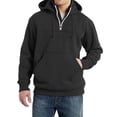 thumbnail image 2 of Hoodies for Men Quarter Zip Up Hoodie Heavyweight Loose Fit Pullover Hooded Sweatshirt for Men with Pocket, 2 of 5
