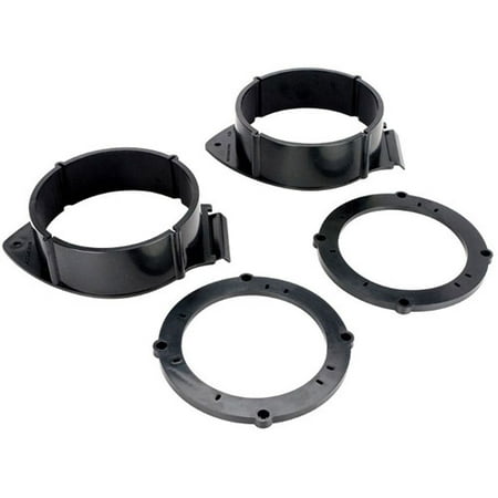 SCOSCHE SAGMCM656 2010 and up Chevrolet Camaro Door Speaker Adapter for Aftermarket (Black)