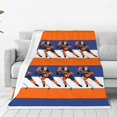 thumbnail image 1 of Connor McDavid 97 For Edmonton Oilers Fans Blanket Fleece Lightweight Throw Blanket For Home Bedroom Travel Throws Bedspread LS, 1 of 1