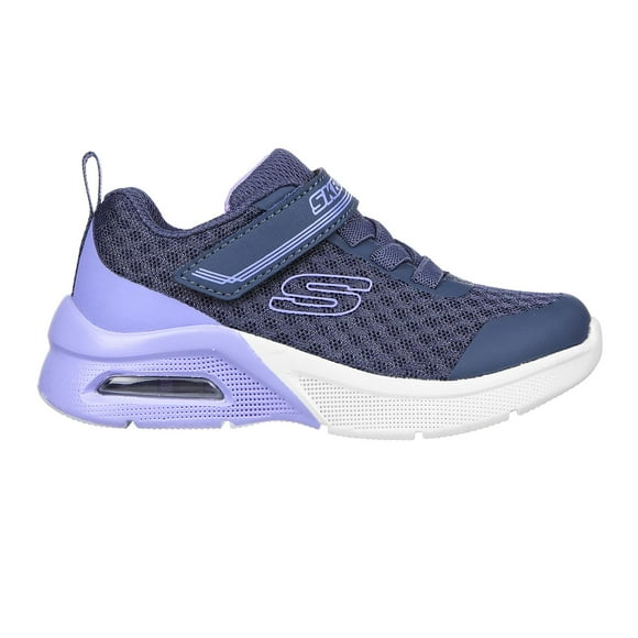 Tenis Niña SKECHERS Ajustables Memory Foam Original gris 12