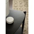 thumbnail image 4 of Kate and Laurel Knowlton Modern Tiered Triangle Side Table, 24 x 24 x 24, Black, Transitional Two-Tier Triangular Living Room End Table with Storage for Use as Indoor Plant Stand, 4 of 9