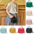 thumbnail image 4 of Modstep Mini Crossbody Bags for Women with Bow Leather Top Handle Satchel Ladies Small Button Phone Shoulder Purses for Travel Pink, 4 of 7