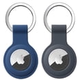 thumbnail image 1 of Support pour AirTag pour Apple Airtags 2021, Étui en Silicone Ultraléger, Housse de Protection pour Signal Non Interférant, Conception Durable Anti-Rayures, Installation Facile avec Porte-Clés Anti-Perte (2, 1 of 5