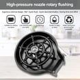 thumbnail image 3 of Countertop Glass Washer Sink, Quick Rinser, Sink Rinser, Automatic Cup Washer, with 360° Rotating Jet, 35 15 cm, 3 of 5