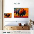 thumbnail image 4 of Elephant Stock Spirit Of The Prairie Wall Art - Horizontal Canvas Wall Art - Living Room Wall Decor - Animal Canvas - Orange And Turquoise Decor By Marion Rose - 12" x 8", 4 of 8