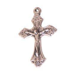 30x20 mm Pewter rosary crucifix (1.2x0.8')