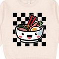thumbnail image 3 of Inktastic Ramen Lover Checkered Toddler Sweatshirt, 3 of 4