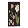 thumbnail image 5 of Stylish Floral Pattern Beach Towel - Pink White Daisy Design Perfect for Pool Travel and Bath Use - Minimalistic & Elegant, 5 of 6