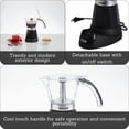 thumbnail image 2 of Cafetera eléctrica Imusa para 6 o 3 tazas, color negro, 2 of 8