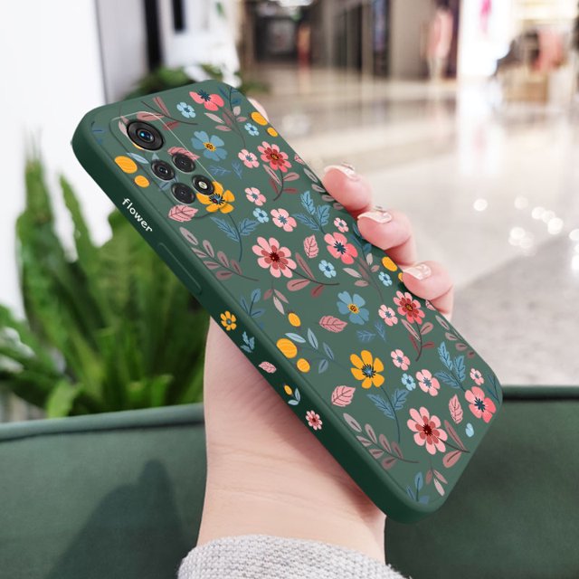 Funda De Teléfono De Flores Que Caen Para Xiaomi Redmi Note 12S 12 Pro PLus 4G 5G Moda Cómoda Para Sentir