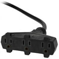 thumbnail image 2 of Milspec Industries MILSPE-D15623100 Pro Power Tri-Tap Cordset 12-3 AC Extension Cord, Black - 100 ft., 2 of 2