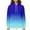 Blue|Gradient, variant on Winter Outfits Womens Hoodies with Pocket Sherpa Fleece Lined Thick Warm Hooded Sweatshirt Pullover Thermal Tops (XL, Brown)