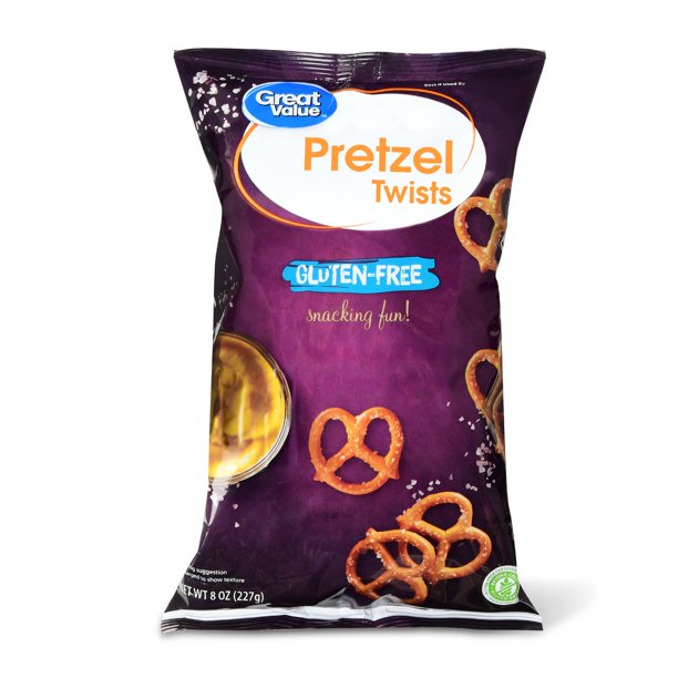 Great Value GlutenFree Pretzel Twists, 8 oz