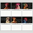 thumbnail image 3 of 2026 Chicken Couture Wall Calendar, Fun Themed Planning Tool With Decorative Design, Perfect For Home, Office, And Gifting, 3 of 6