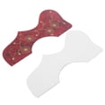 thumbnail image 4 of Hard Plastic Pickguard, 2Pcs Forehand And Backhand Guitar Guard Guitar Protection Plate  For Acoustic White,Red,Brown,Black, 4 of 8