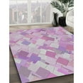 thumbnail image 2 of Ahgly Company Indoor Rectangle Patterned Pink Novelty Area Rugs, 7' x 9', 2 of 6