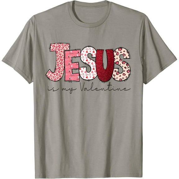 Simple Fit Christian Love Day Christ Religious Love Women Girl T-Shirt