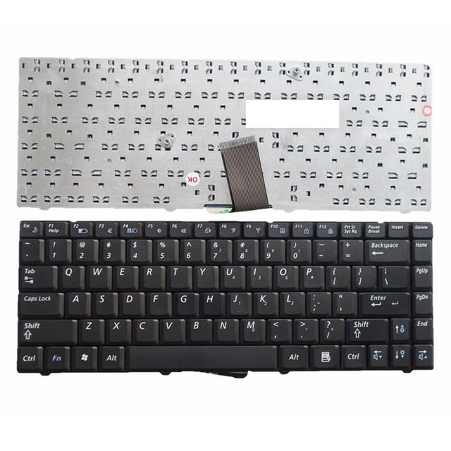 US pour SAMSUNG R519 NP-R519 Remplacement Clavier d'Ordinateur Portable Noir Nouveau Anglais Noir