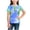D Green, variant on Girls Shirts Size 7-8 Children'S Short Sleeved Tie-Dye Easter Printed Rabbit Printed T-Shirt Girls Summer Shirts Round Neck Half Sleeved Casual Versatile
