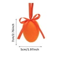 thumbnail image 3 of Flocked Easter Eggs Hanging Ornaments, Set of 6 Foam Decorative Eggs for Garland, Tree, Basket, Door & Wall, DIY Spring Holiday Party Craft and Home Celebration Decor, 3 of 9