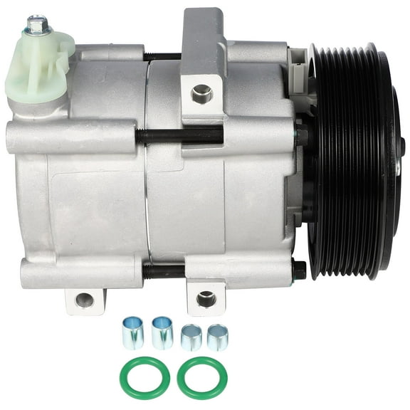 cciyu AC Compressor 1997-2001 Fit for Ford for F-150 4.6L AC Compressor for Car
