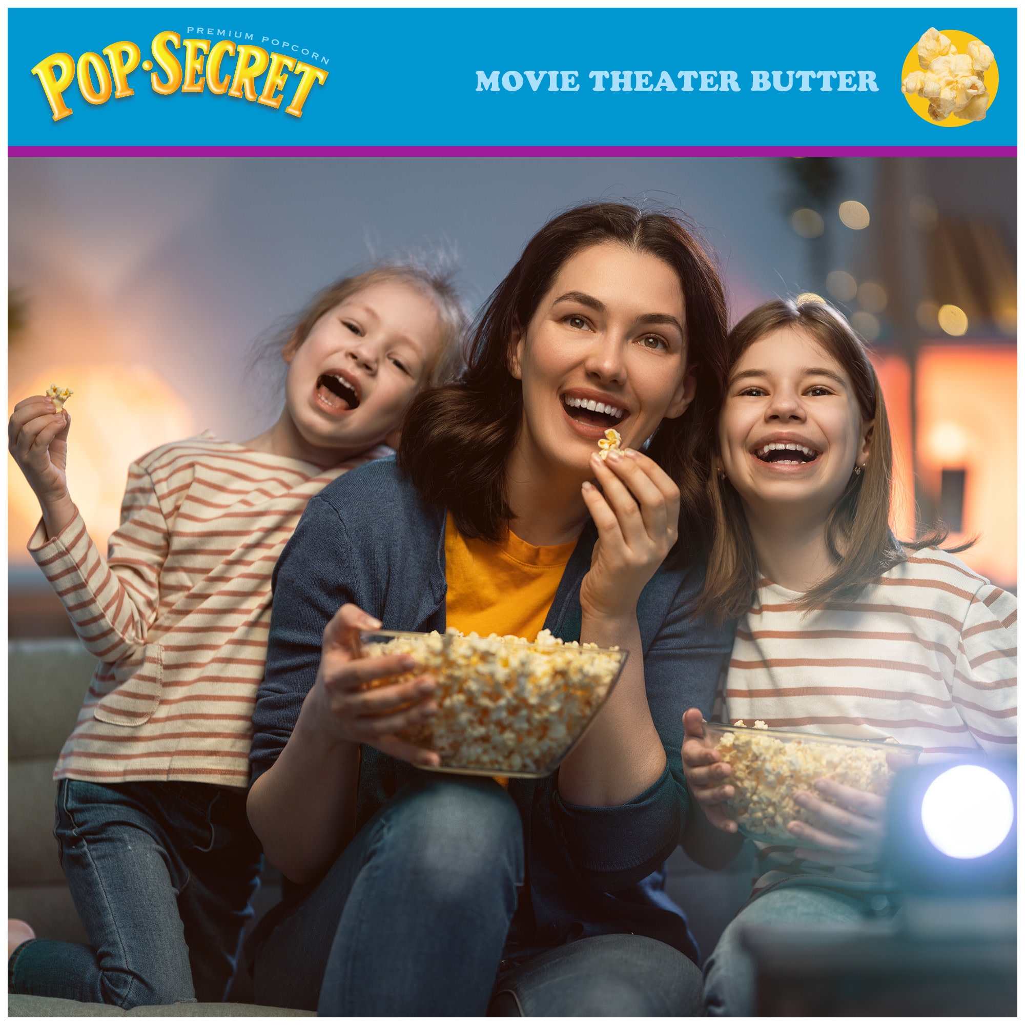 Pop Secret Microwave Popcorn, Movie Theater Butter, Flavor, 3 oz Sharing Bags, 12 Ct - image 4 of 10