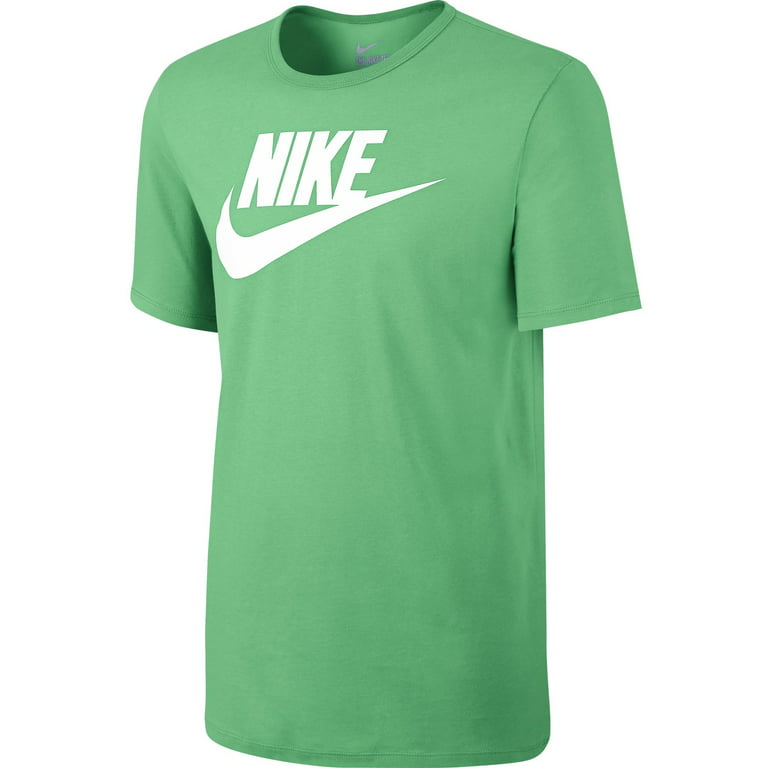 Vergissing Oordeel de wind is sterk Nike Futura Icon Men's T-Shirt Green/White 696707-352 - Walmart.com
