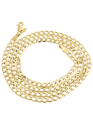 14k Yellow Gold Men's Gucci Link Chain Necklace - Boca Pawn