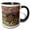 Black/White, variant on 3drose, Tanzania, Ndutu, Ngorongoro, Dung Beetle Insects-af45 Rbe0406 - Ralph H. Bendjebar, 11oz Two-tone Black Mug