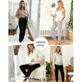 thumbnail image 3 of Women's Maternity Pants Casual Maternity Activewear Pregnancy Sweatpants with Pockets, 3 of 5