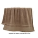 thumbnail image 3 of Toalla de baño caqui de 50 x 100 cm, toalla de playa para adultos sin tirantes, gruesa y grande, toalla de pecho de color sólido, 3 of 6