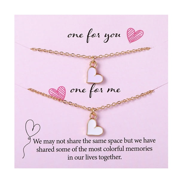 Distancia Pulseras a juego para Parejas Mejor Amigo Amistad Pulsera Hija Chica Él Su Novia Novio
