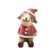 thumbnail image 2 of Adornos de Decoración Artesanal Xihbxyly Adornos de Resina Papá Noel, 2 of 2