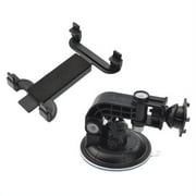 Multi-Angle Rotating Car Mount Tablet Holder Windshield J6Z Compatible With Amazon Kindle Fire HDX 8.9 HD 8.9 7 6, Kids Edition, DX, 8 10 - iPad Pro 9.7 Mini 4 10.5 3 Air 2