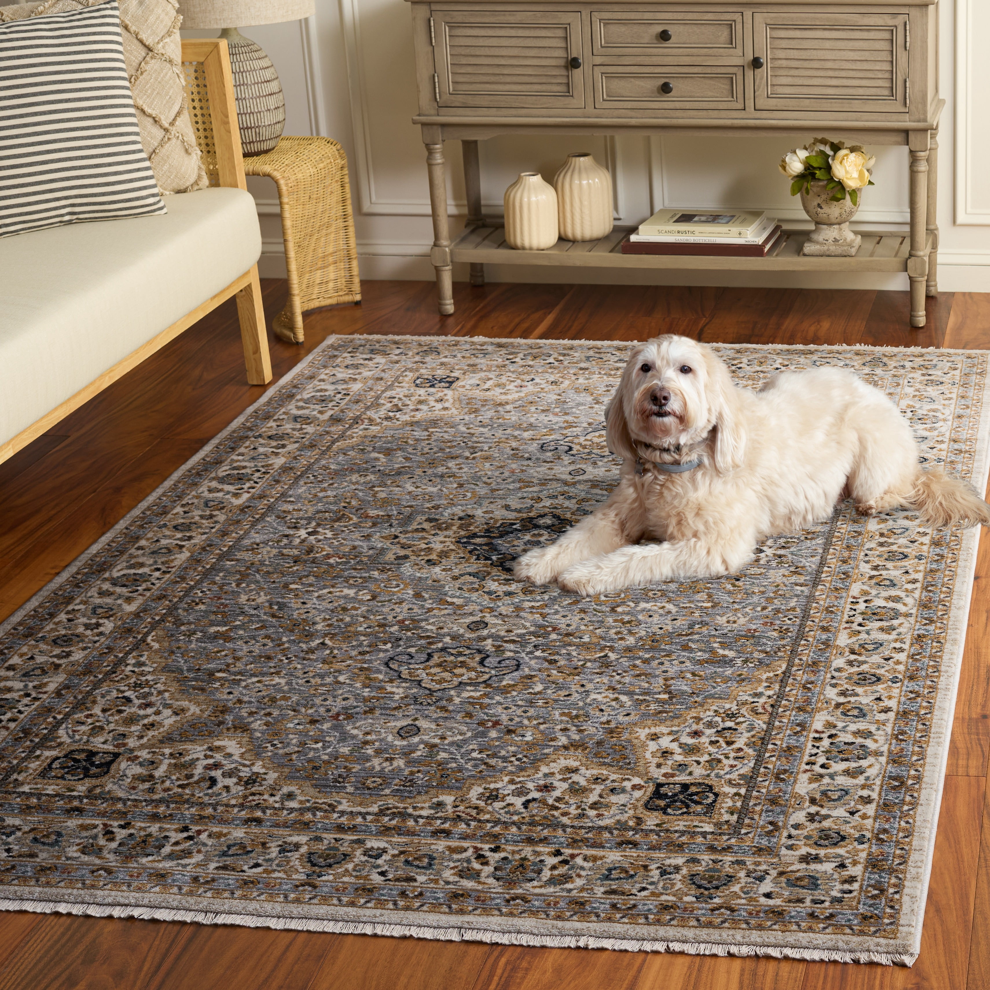 Safavieh Camberwell Katriona Medallion Gray/Beige Area Rug, 2' x 3'