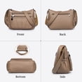thumbnail image 4 of Bolso bandolera VOLGANIK ROCK de piel sintética suave para mujer, 4 of 6
