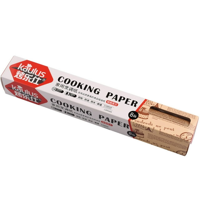 Dvkptbk Baking Paper High Temperature and Oil Resistant Baking Cooking Barbecue Fryer and Baking Paper Home & Garden