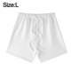 thumbnail image 2 of Pantalones cortos deportivos informales de verano para hombre y mujer, pantalones cortos deportivos para gimnasio, pantalones cortos holgados para correr, senderismo y jogging con bolsillos, 2 of 5