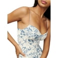 thumbnail image 4 of Lucakuins Mujer Slip Maxi Vestido Estampado Floral Sin Mangas Verano Split Vestido de Fiesta para Streetwear Lucakuins moda, 4 of 6